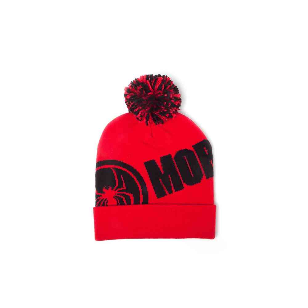 Marvel Spider-Man - Miles Morales Bonnet & écharpe - Rouge/Noir
